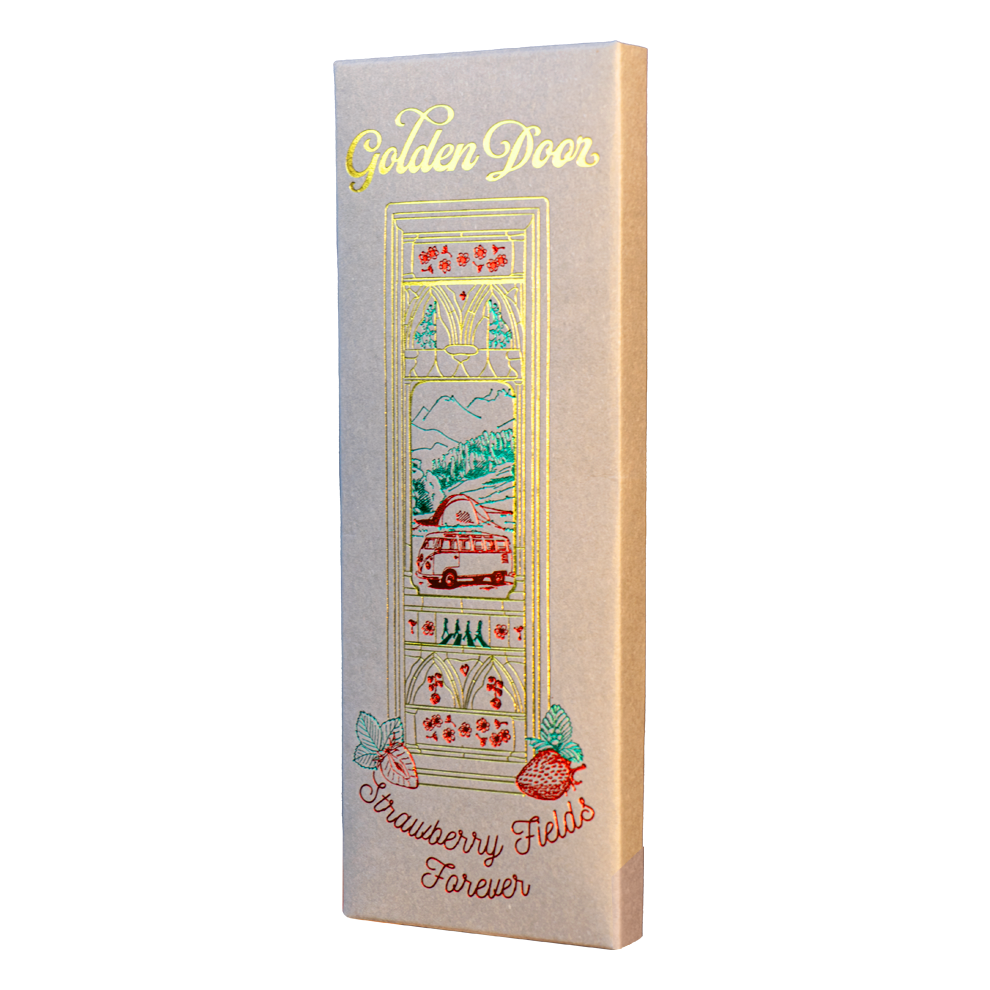35% Vegan Milk Chocolate with Strawberries